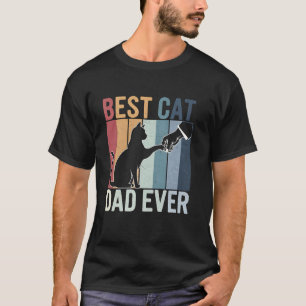 Katzenpapa Vatertagsgeschenk Bester Katzenpapa Eve T-Shirt