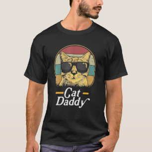 Katzenpapa Vintage-Katze Bester Katzenpapa Aller Z T-Shirt