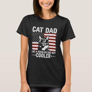 Katzenpapa wie ein normaler Papa, aber cooler Lust T-Shirt