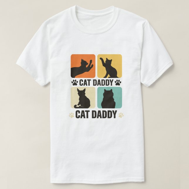 Katzenpapi Katzenpapi  T-Shirt (Design vorne)