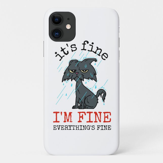 Katzenpapi Vatertagsgeschenk Case-Mate iPhone Hülle (Rückseite)