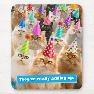 Katzenparty Mousepad