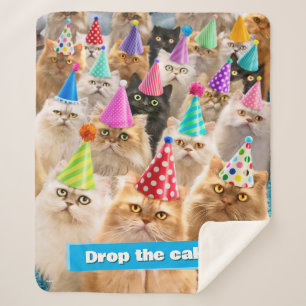 Katzenparty Sherpadecke