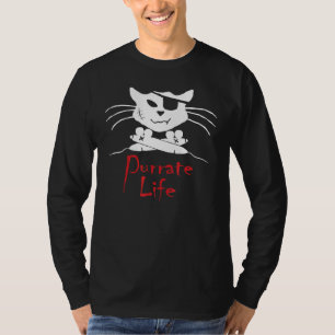 Katzenpferde und Mauskreuze Purpurleben T-Shirt