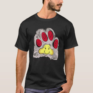 Katzenpfote Liebe ist alles, was du brauchst Frohe T-Shirt