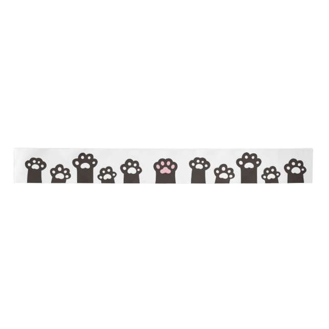 Katzenpfoten  satinband (Vorderseite)