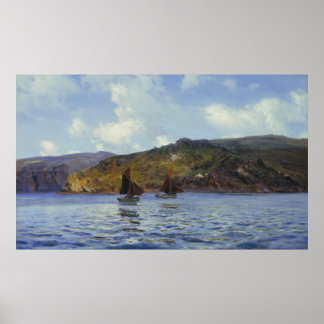 Katzenpfoten vom Land (von Henry Moore) Poster