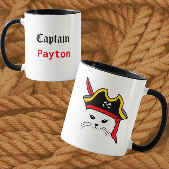 Katzenpirate Tasse (Von Creator hochgeladen)