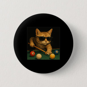 Katzenpool Billard in Lounge Cooles Sonnenbad Button