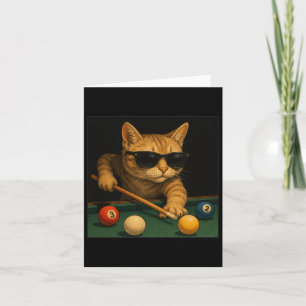 Katzenpool Billard in Lounge Cooles Sonnenbad Karte