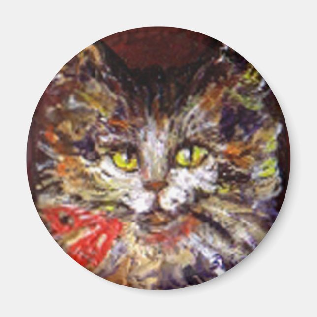 KATZENPORTRAIT MAGNET (Vorne)