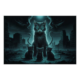 Katzenposter 11 17 poster