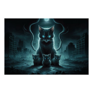 Katzenposter 11 18 poster