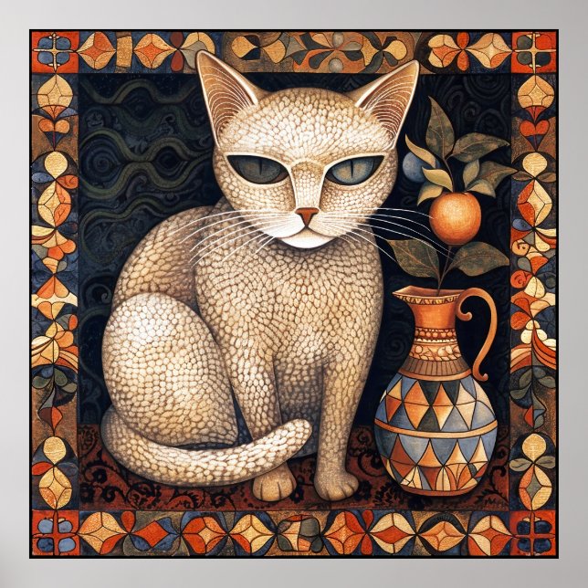 Katzenposter Poster (Vorne)