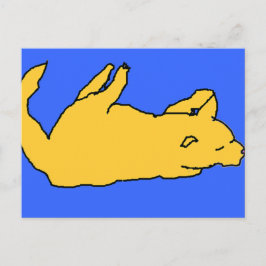 Katzenpostkarte Postkarte