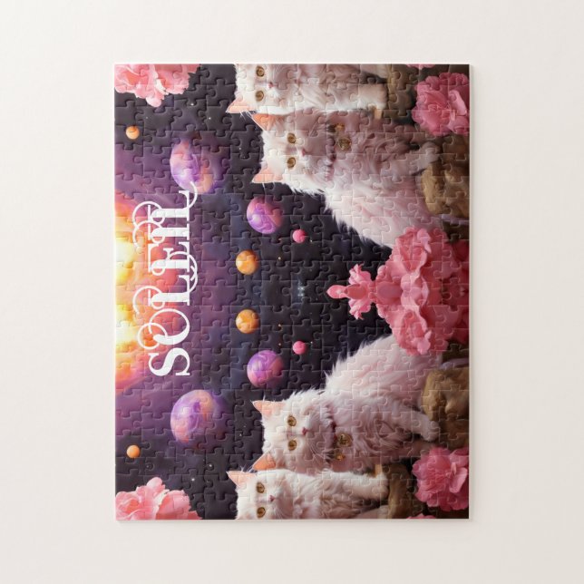 Katzenpuzzle Puzzle (Vertikal)