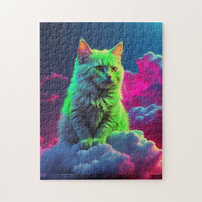 Katzenpuzzle  puzzle (Vertikal)