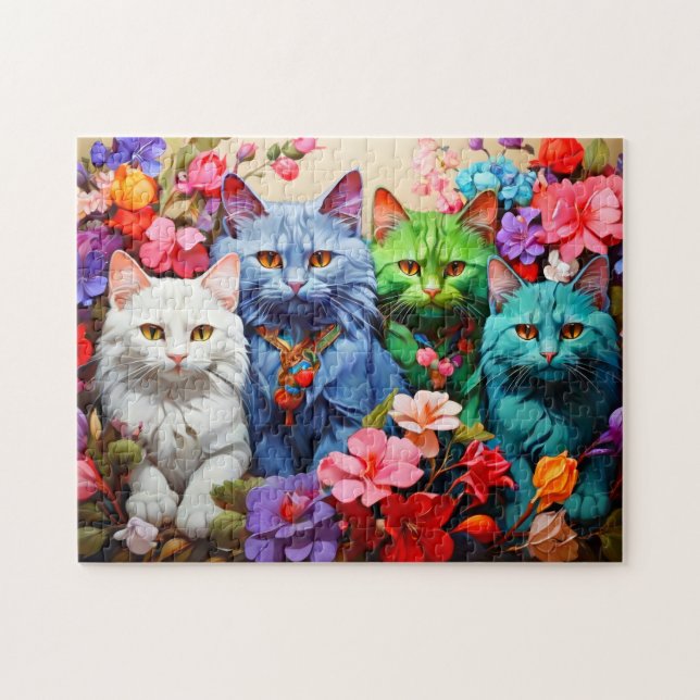 Katzenpuzzle Puzzle (Horizontal)