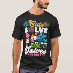 Katzenquilten Und Katzen Lösen Die Meisten Meiner T-Shirt