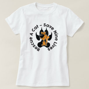 Katzenrettung Adoption T-Shirt