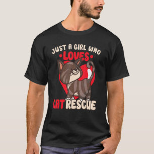 KATZENRETTUNG TIERRERRECHTE RETTEN KATZENADOPTION T-Shirt