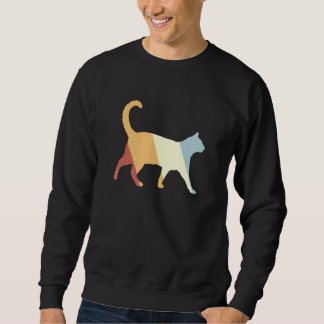 Katzenrücklauf Vintag 7 Sweatshirt