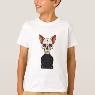 Katzenschädel T-Shirt