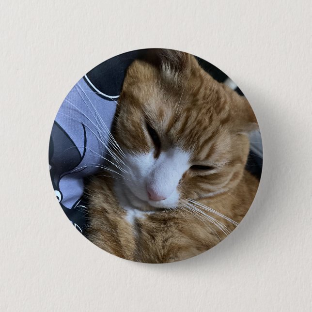 Katzenschaltfläche Button (Vorderseite)