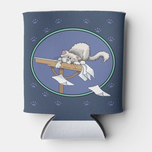 Katzenschelf Dosenkühler (Vorderseite)