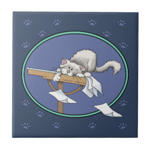 Katzenschelf Fliese