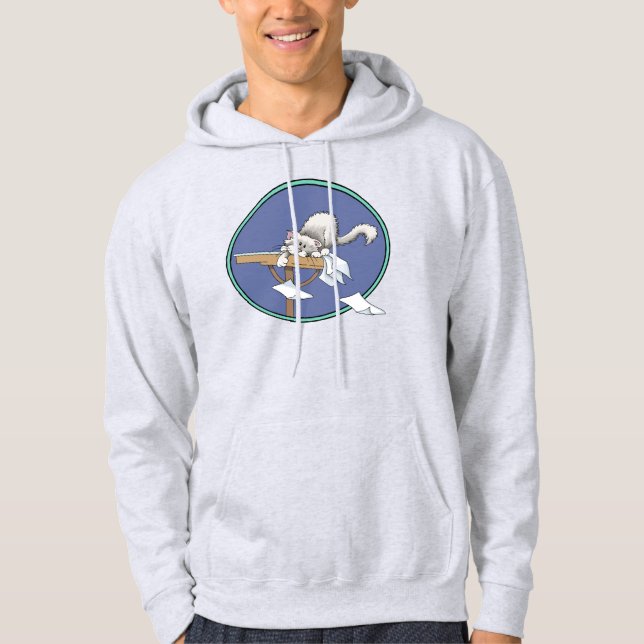 Katzenschelf Hoodie (Vorderseite)