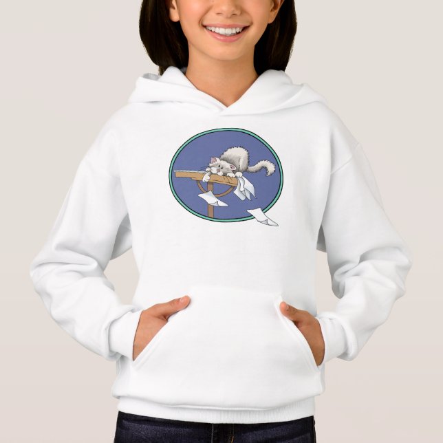 Katzenschelf Hoodie (Vorderseite)