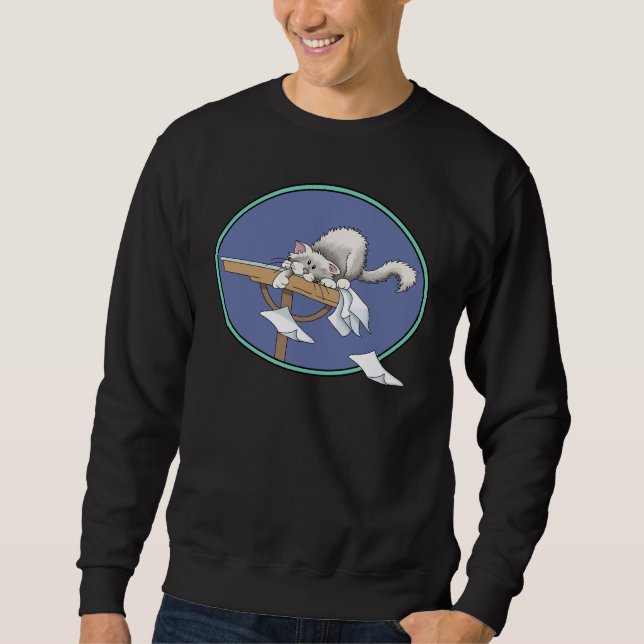 Katzenschelf Sweatshirt (Vorderseite)