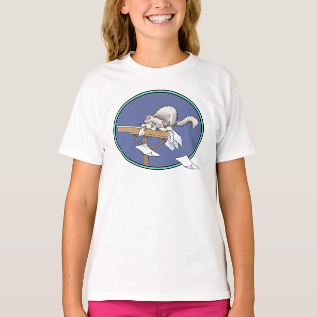Katzenschelf T-Shirt (Vorderseite)
