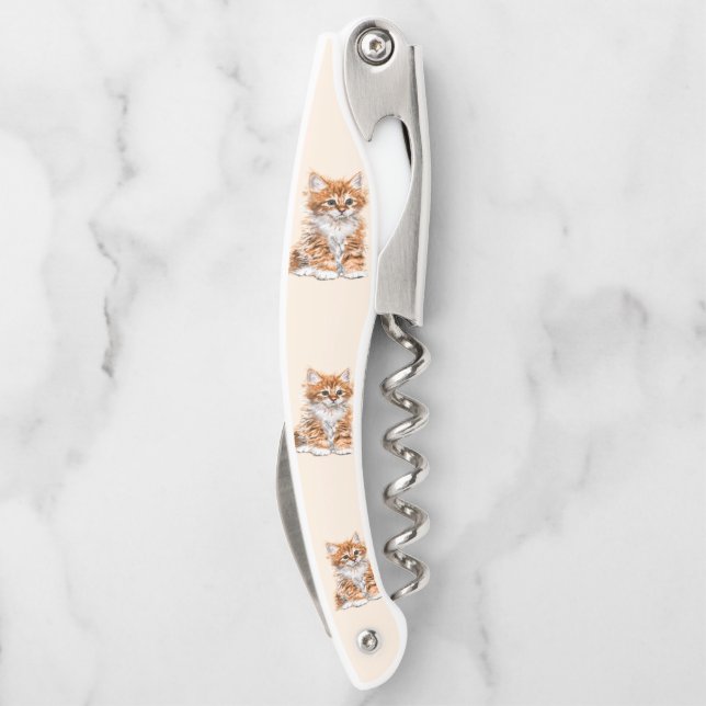 Katzenschraube Kellnermesser (Rückseite)