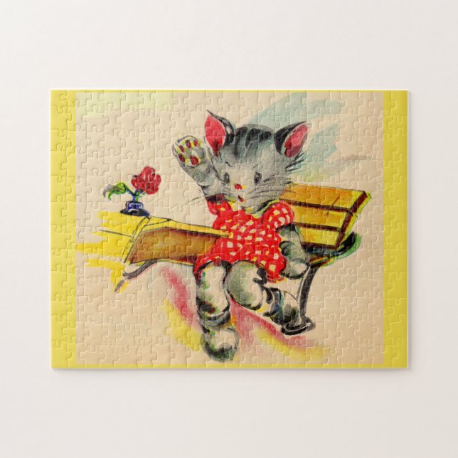 Katzenschüler Puzzle (Horizontal)