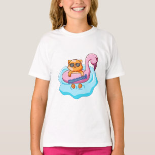 Katzenschwimmbad Sommervillen   Katzenliebhaber T-Shirt