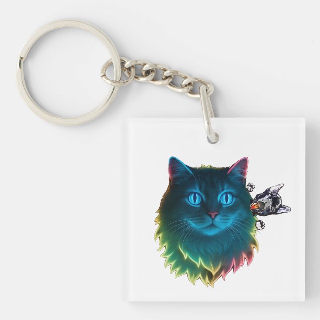Katzenseoule Schlüsselanhänger (Vorderseite)