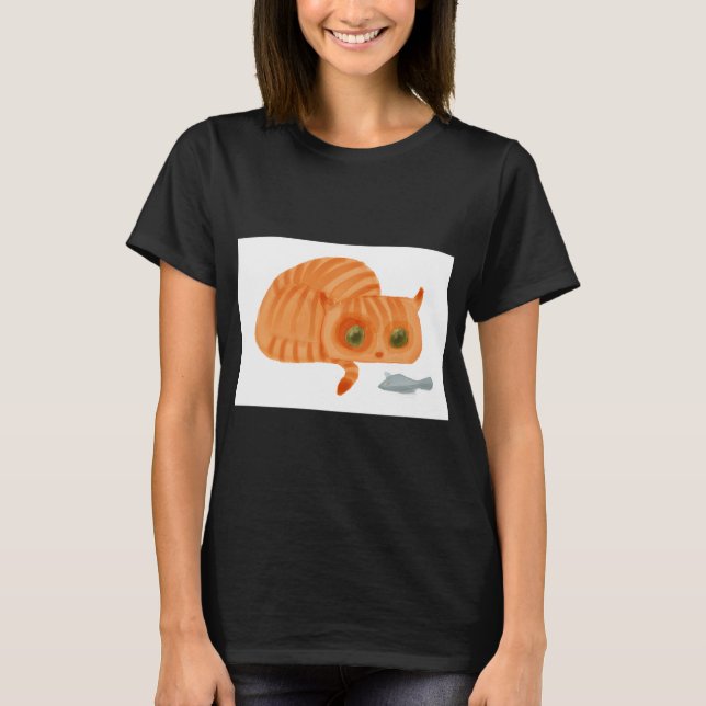 Katzensnacks T-Shirt (Vorderseite)
