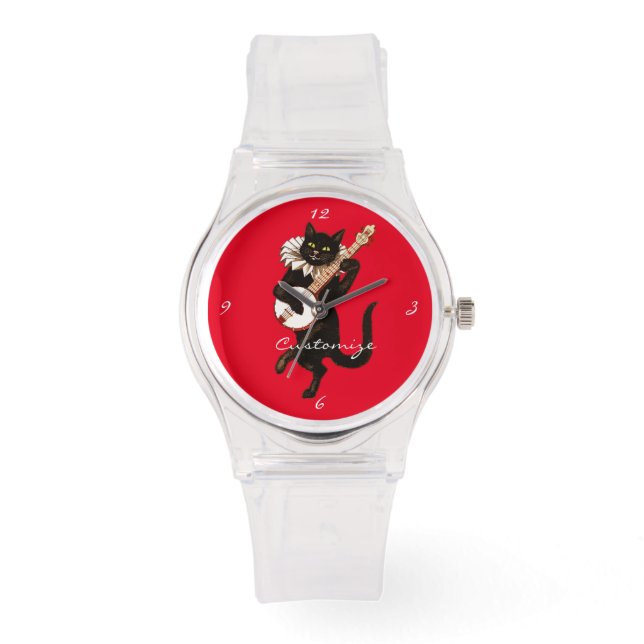 Katzenspiel Banjo Thunder_Cove Armbanduhr (Vorderseite)