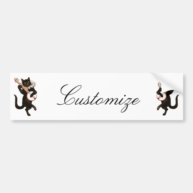 Katzenspiel Banjo Thunder_Cove Autoaufkleber (Vorne)