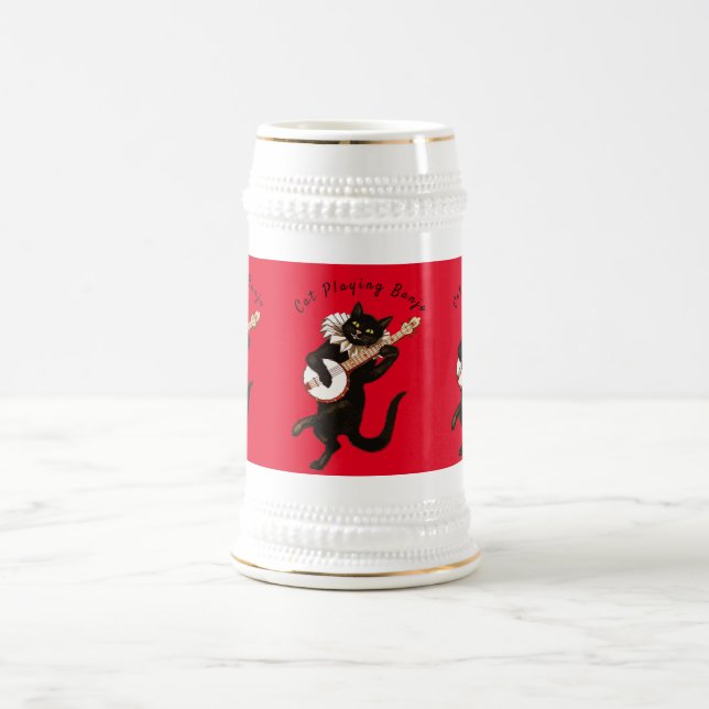 Katzenspiel Banjo Thunder_Cove Bierglas (Mittel)