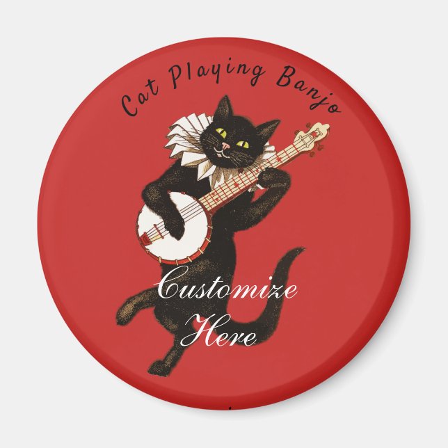 Katzenspiel Banjo Thunder_Cove Magnet (Vorne)