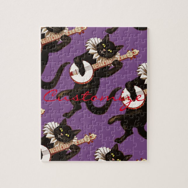 Katzenspiel Banjo Thunder_Cove Puzzle (Vertikal)