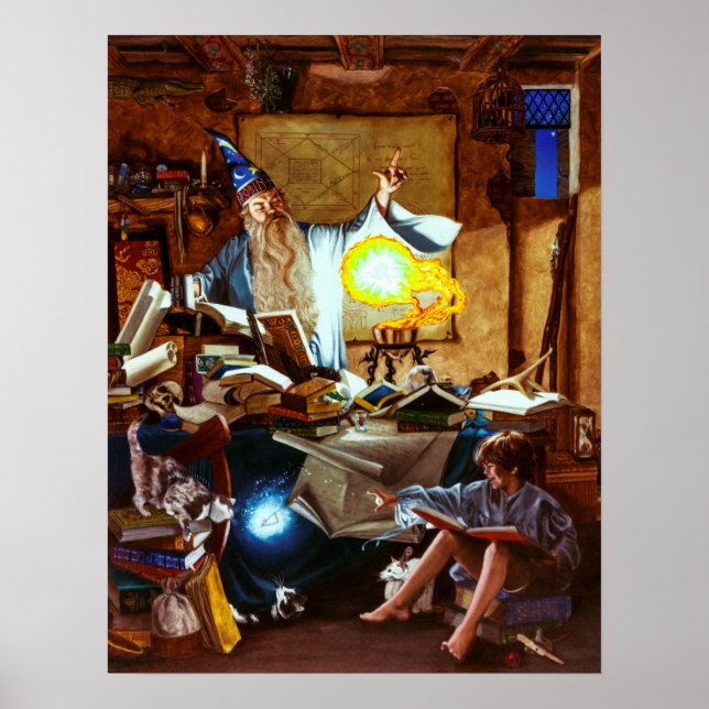 Katzenspielzeug - Print oder Poster (Vorne)