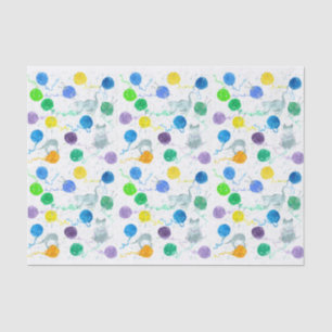 Katzenspinngarne Seidenpapier