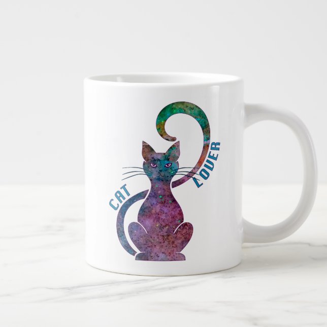 Katzensprung Jumbo-Tasse (Rechts)