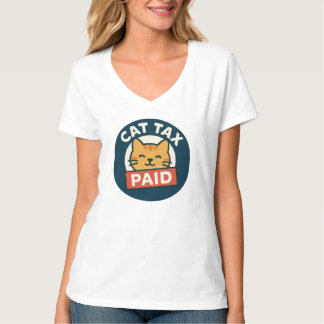 Katzensteuer bezahlt T-Shirt