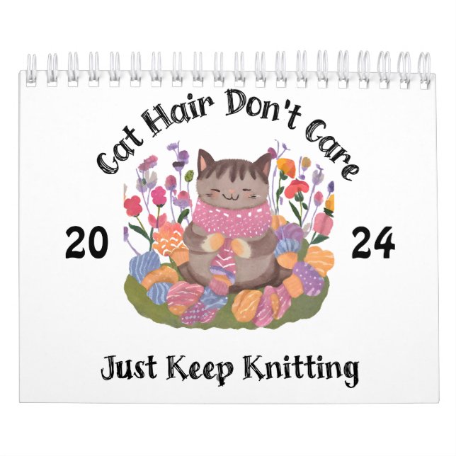 Katzenstricken Kalender (Titelbild)