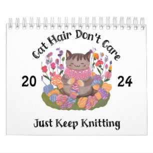 Katzenstricken Kalender